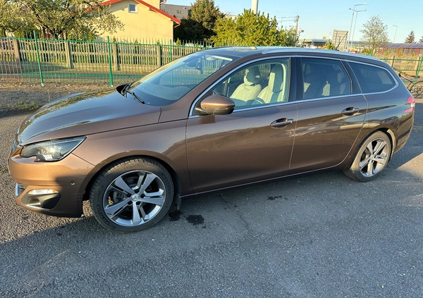 Peugeot 308 cena 35900 przebieg: 157715, rok produkcji 2014 z Konin małe 781